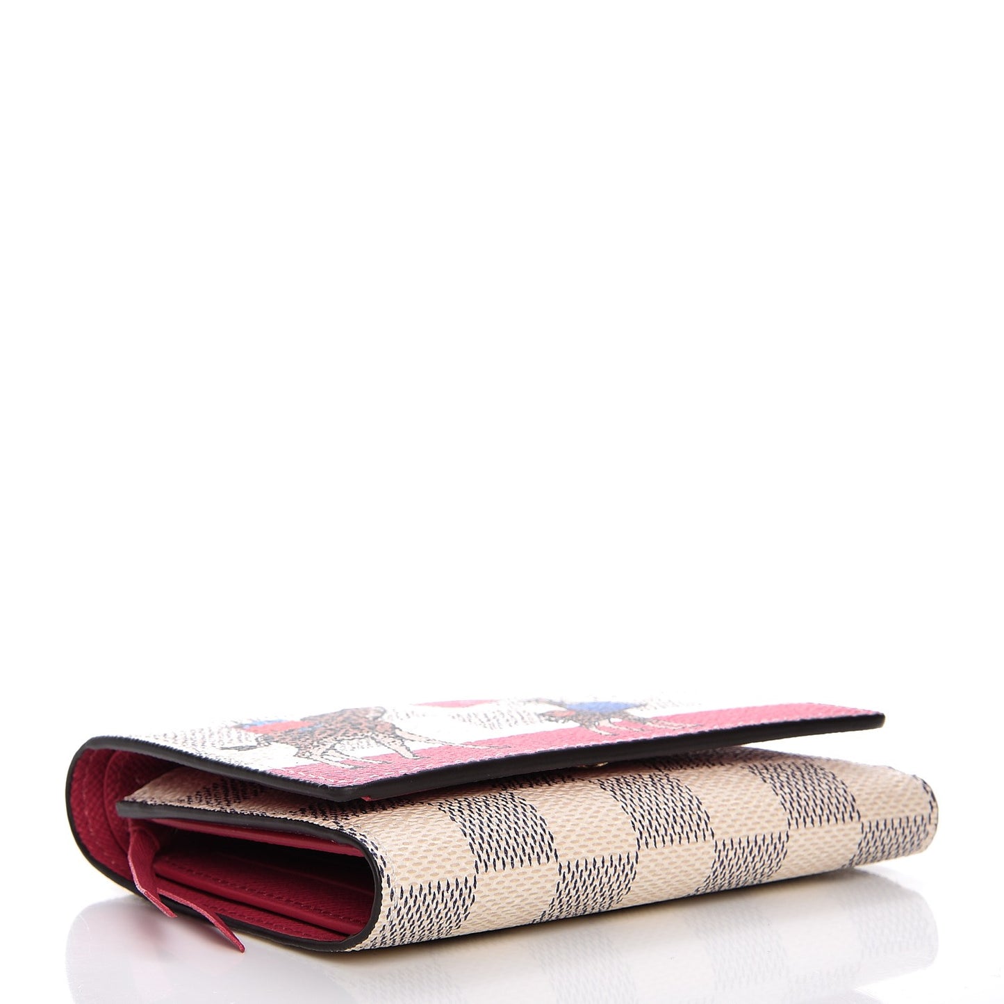 Damier Azur 2017 Christmas Animation Victorine Wallet