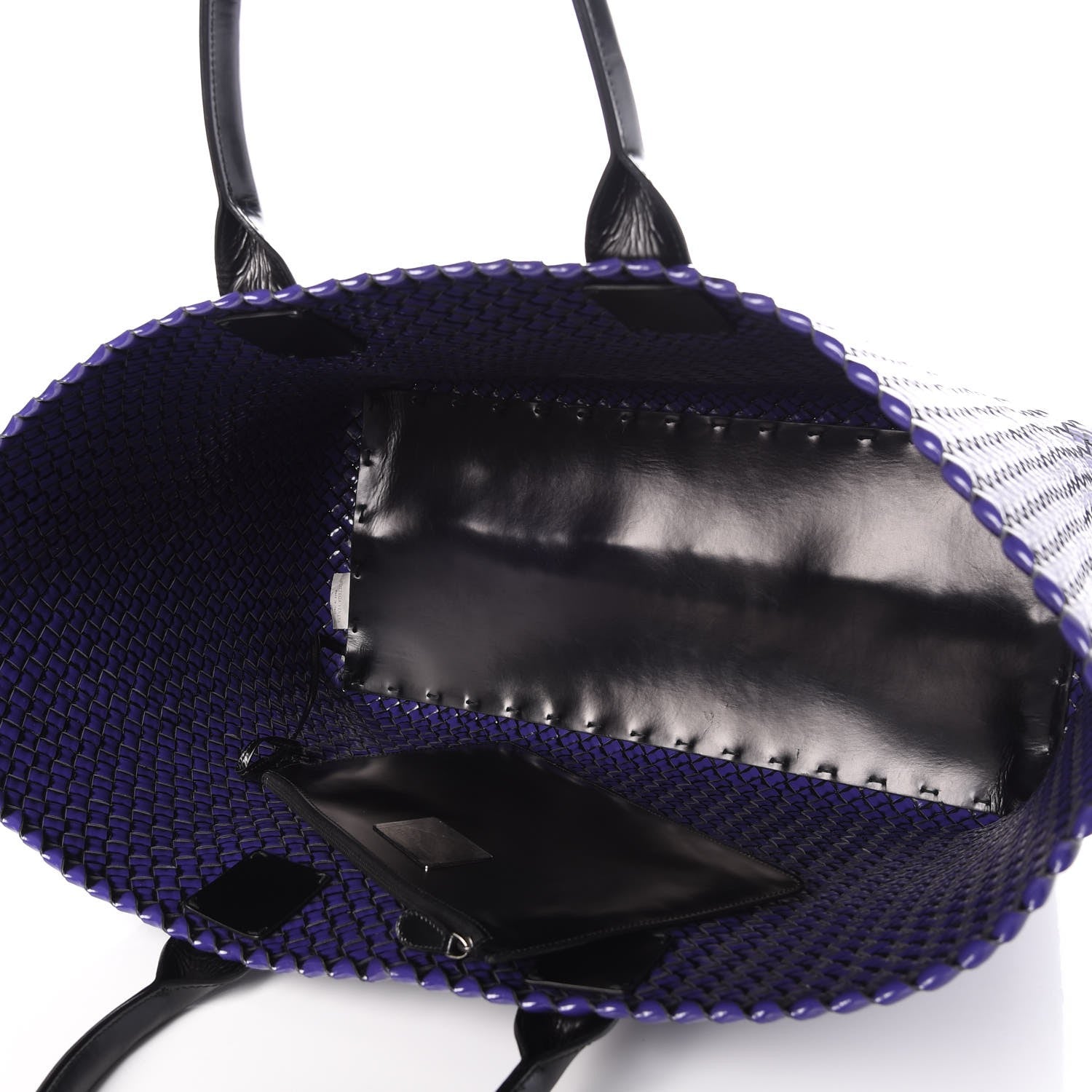 Bottega Veneta Spazzolato Intrecciato Large Cabat Anemone 6 of 8