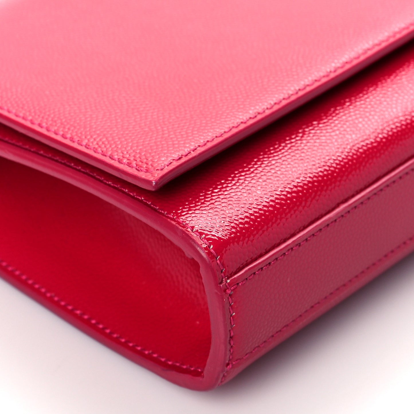 Calfskin Classic Monogram Cassandre Clutch Fuchsia