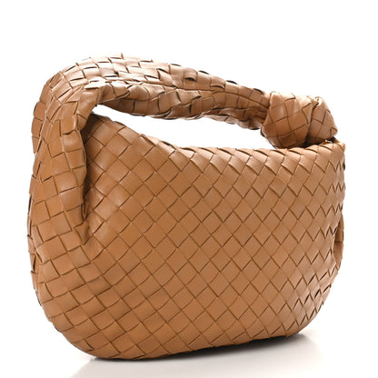 Bottega Veneta Nappa Intrecciato Teen Jodie Hobo Caramel 3 of 10