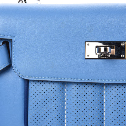 Hermes Veau Swift Mini Sac Berline Bleu Paradis Saphir 10 of 11