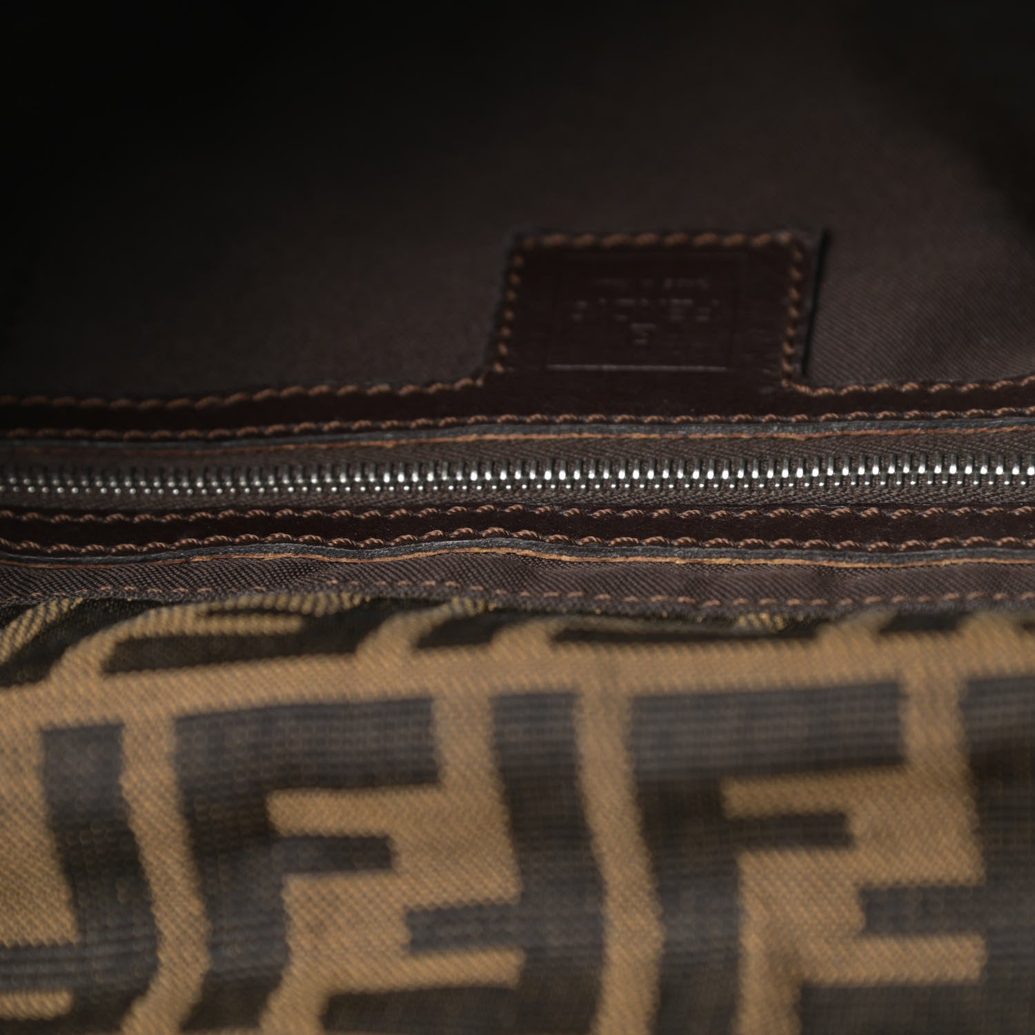 Fendi Zucca Mama Baguette Tobacco 13 of 17