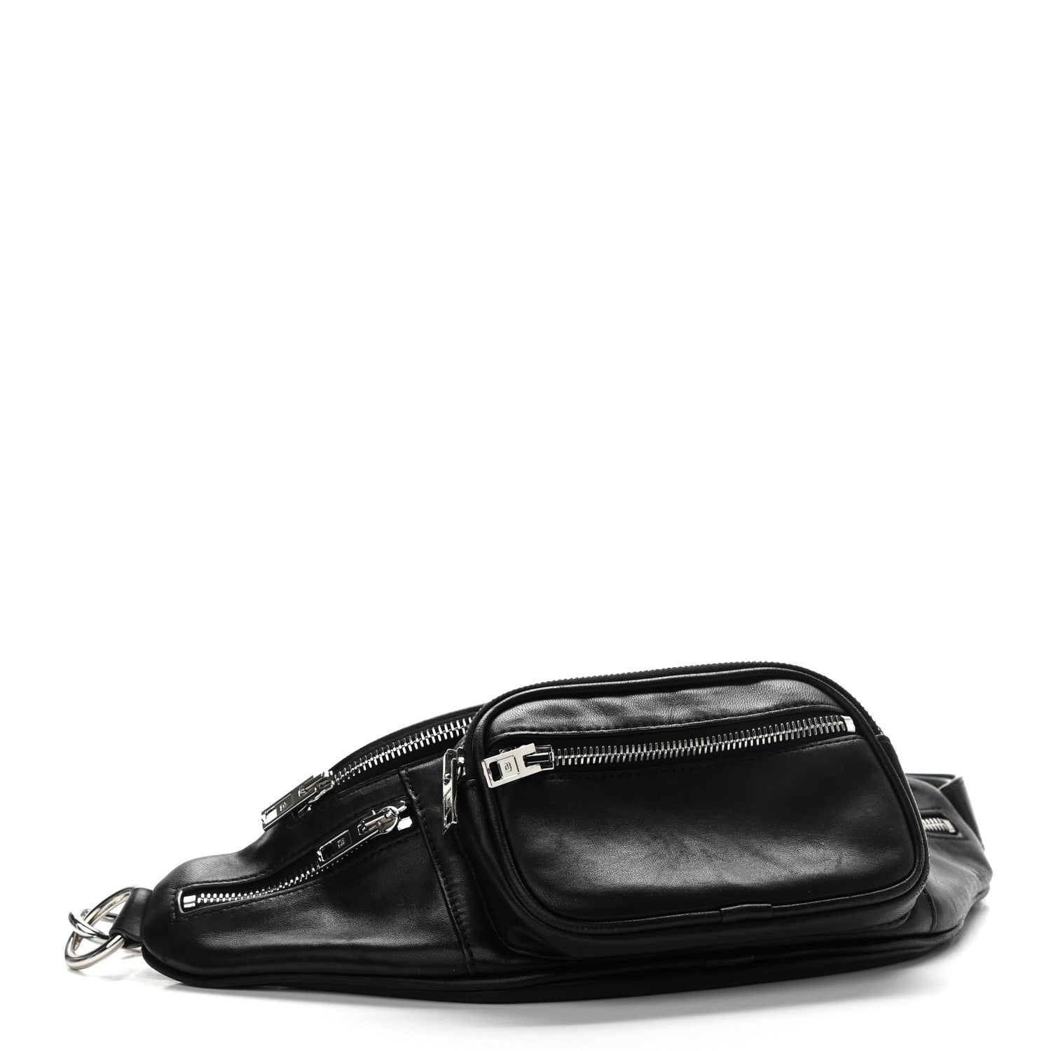 Alexander Wang Lambskin Attica Belt Bag Black 4 of 11