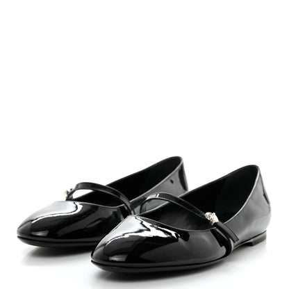 Louis Vuitton Patent Uniformes Ballet Flats 39.5 Black 3 of 8