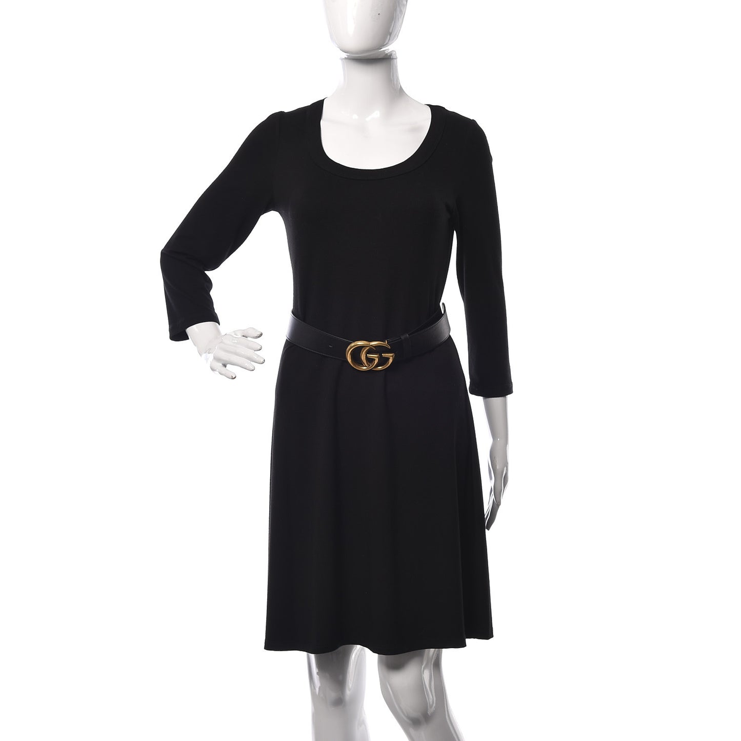 Calfskin Double G 40mm Belt 75 30 Black