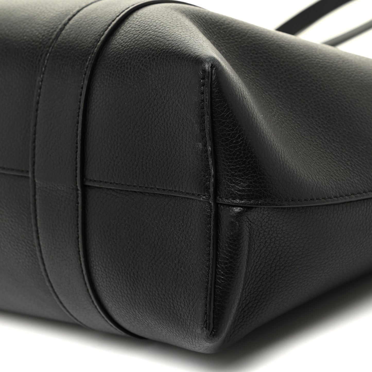Small Classic Grain Bayswater Tote Black