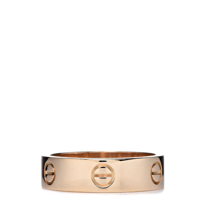 Cartier 18K Yellow Gold 5.5mm LOVE Ring 60 9 1 of 5
