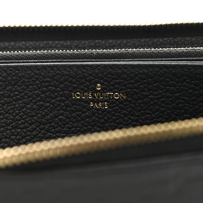 Louis Vuitton Empreinte Zippy Wallet Black 7 of 11