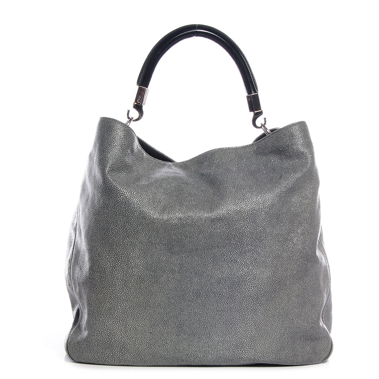 Stingray Embossed Large Roady Silver