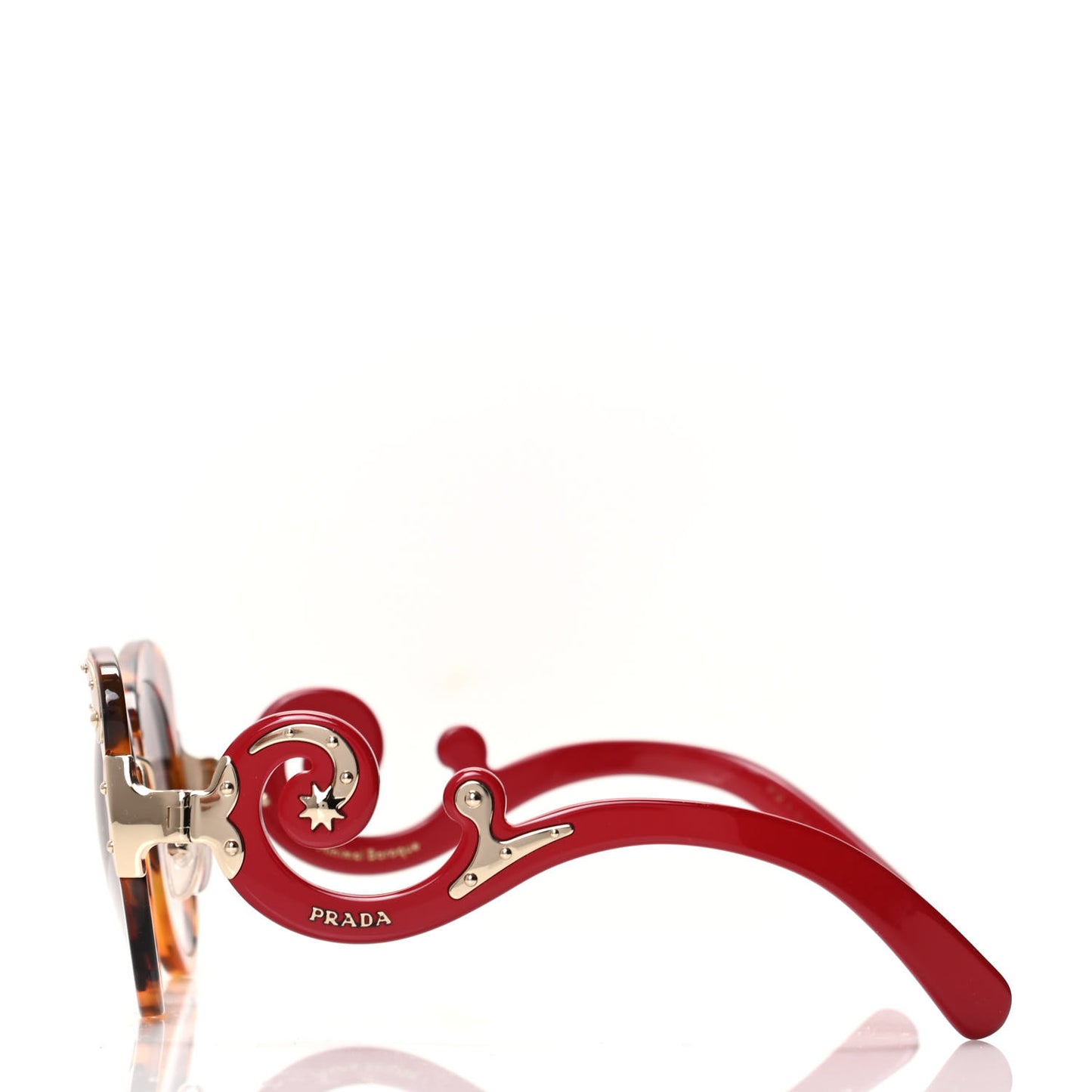 Baroque Sunglasses SPR 07T Red Tortoise
