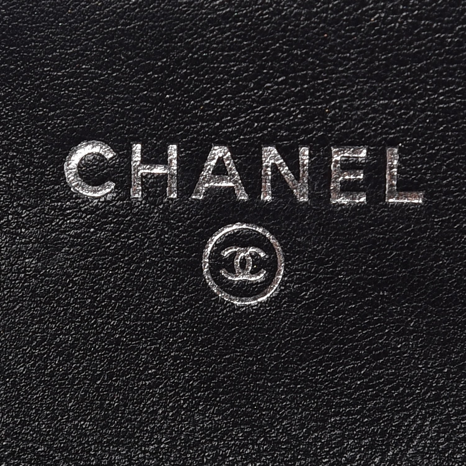 Chanel Crumpled Calfskin Quilted Card Holder So Black 6 of 9