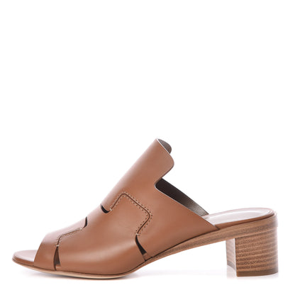Hermes Calfskin Right Mules 39 Palissandre 1 of 10