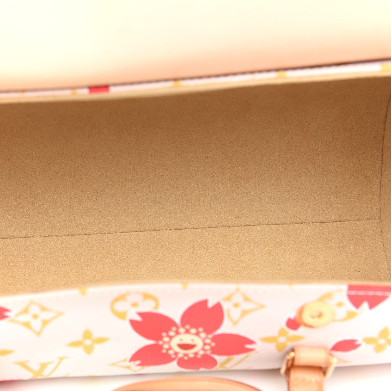 Louis Vuitton Monogram Cherry Blossom Papillon Red Creme 5 of 9
