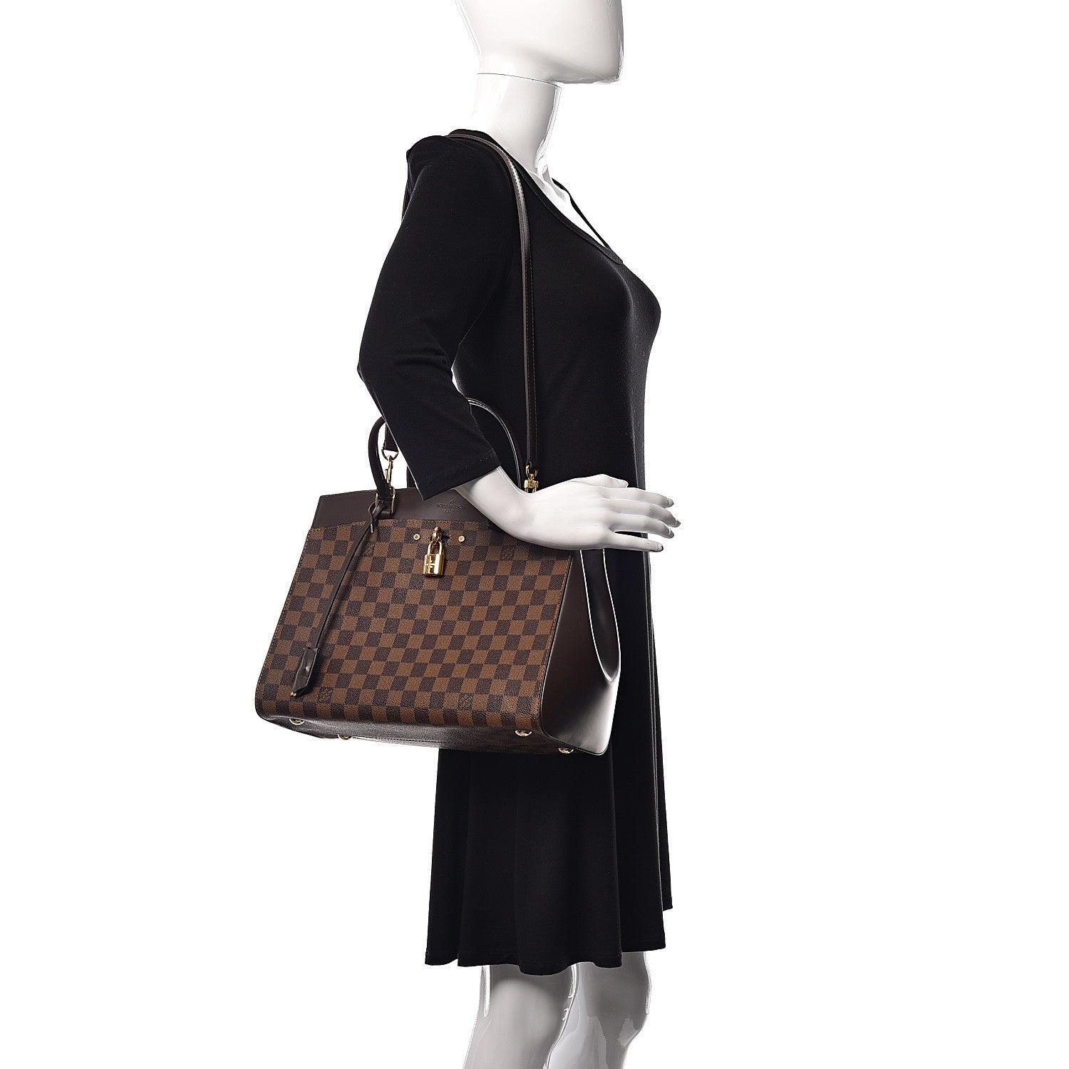 Louis Vuitton Damier Ebene Rivoli MM 2 of 26