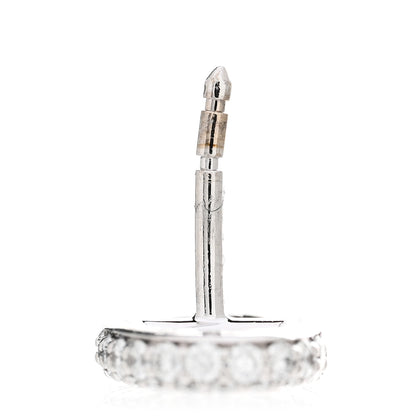 Hermes 18K White Gold Diamond New Farandole Earrings 5 of 5