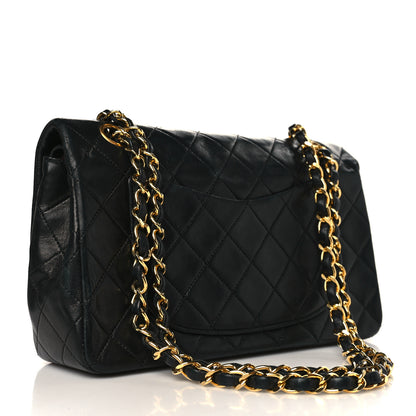 Chanel Lambskin Quilted Small Double Flap Black 3 of 10