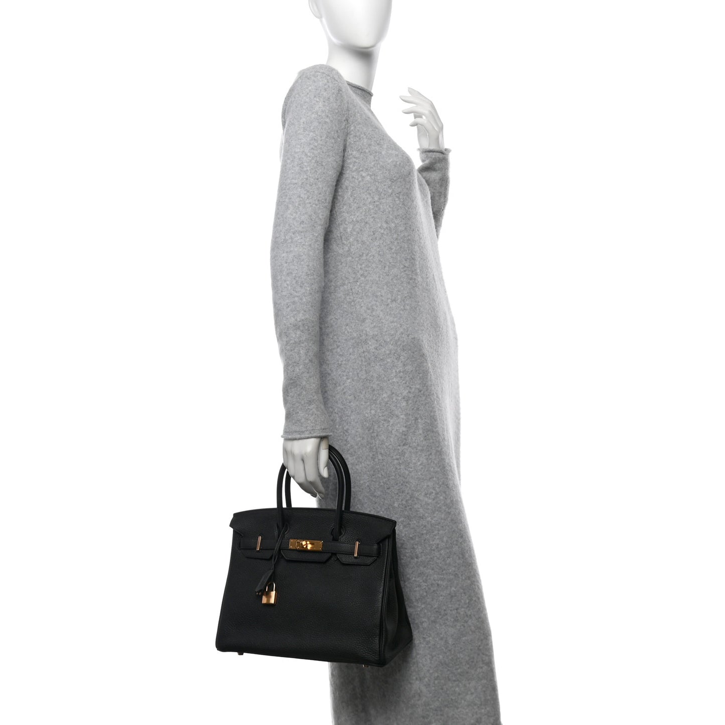 Togo Birkin 30 Black