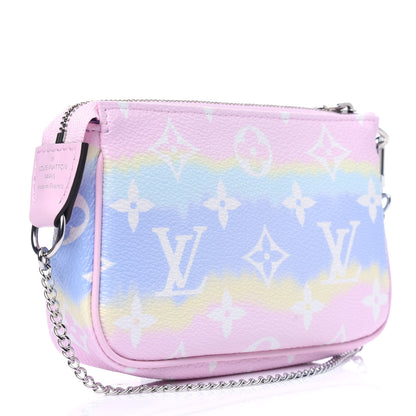 Louis Vuitton Monogram Escale Mini Pochette Accessories Pastel 3 of 9