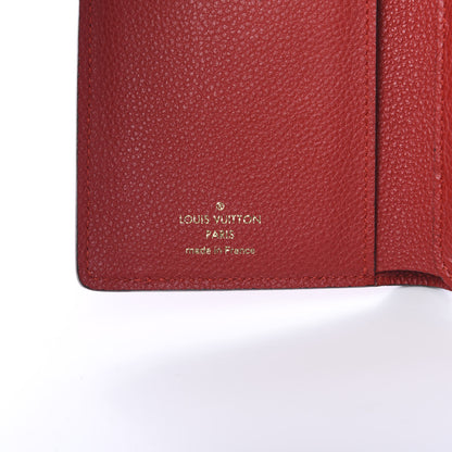 Louis Vuitton Empreinte Compact Curieuse Wallet Cherry 5 of 8