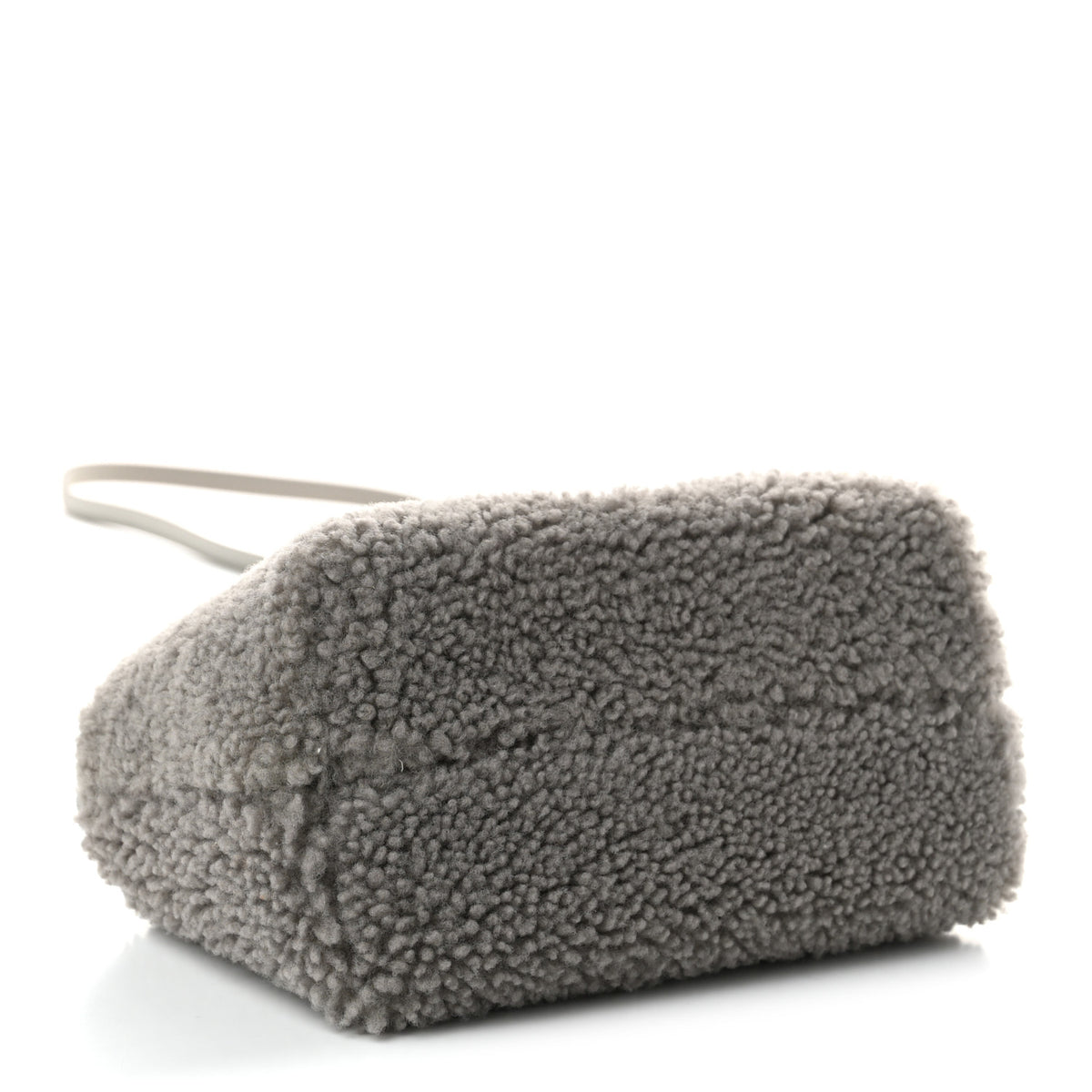 Sheepskin Vitello King Plexiglass Logo Embroidered Mini By The Way Top Handle Boston Ghiaccio