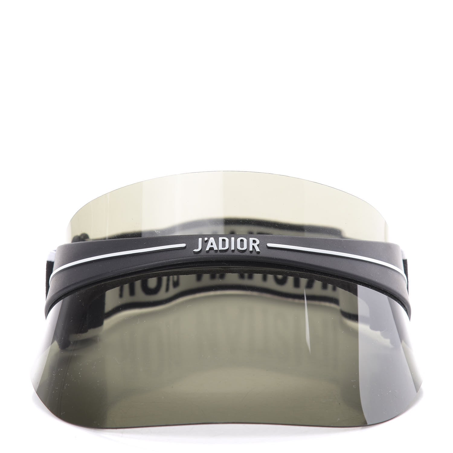 Christian Dior Mirrored DiorClub1 Sun Visor Black 3 of 8