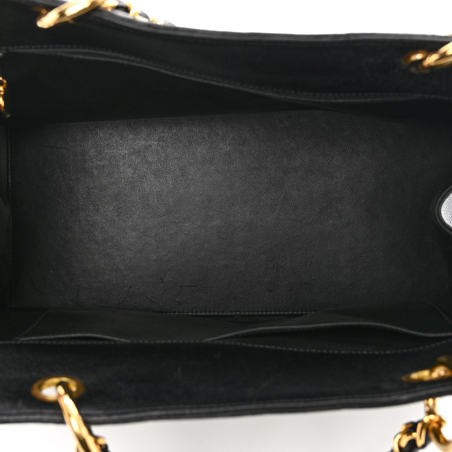 Chanel Caviar Quilted Grand Timeless Tote GTT Black 6 of 10