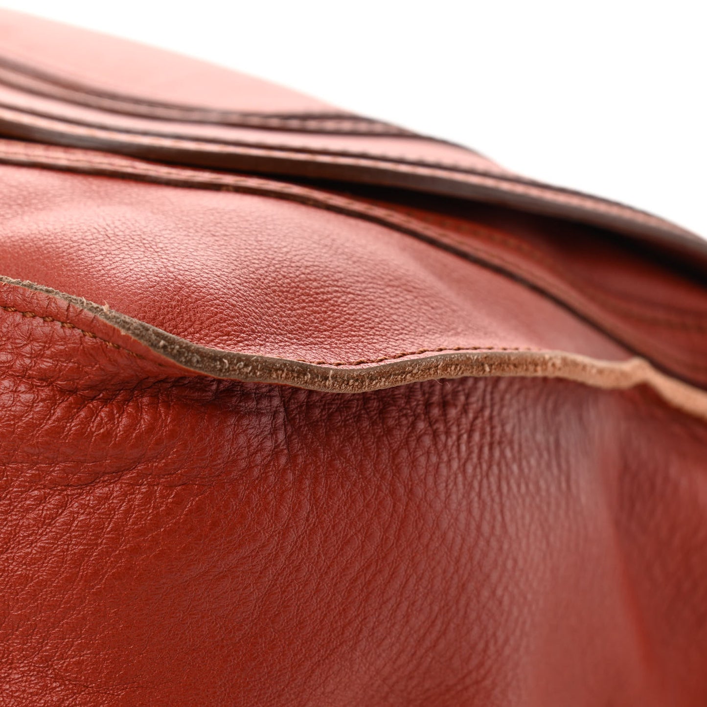 Calfskin Large Marcie Satchel Maple Leaf