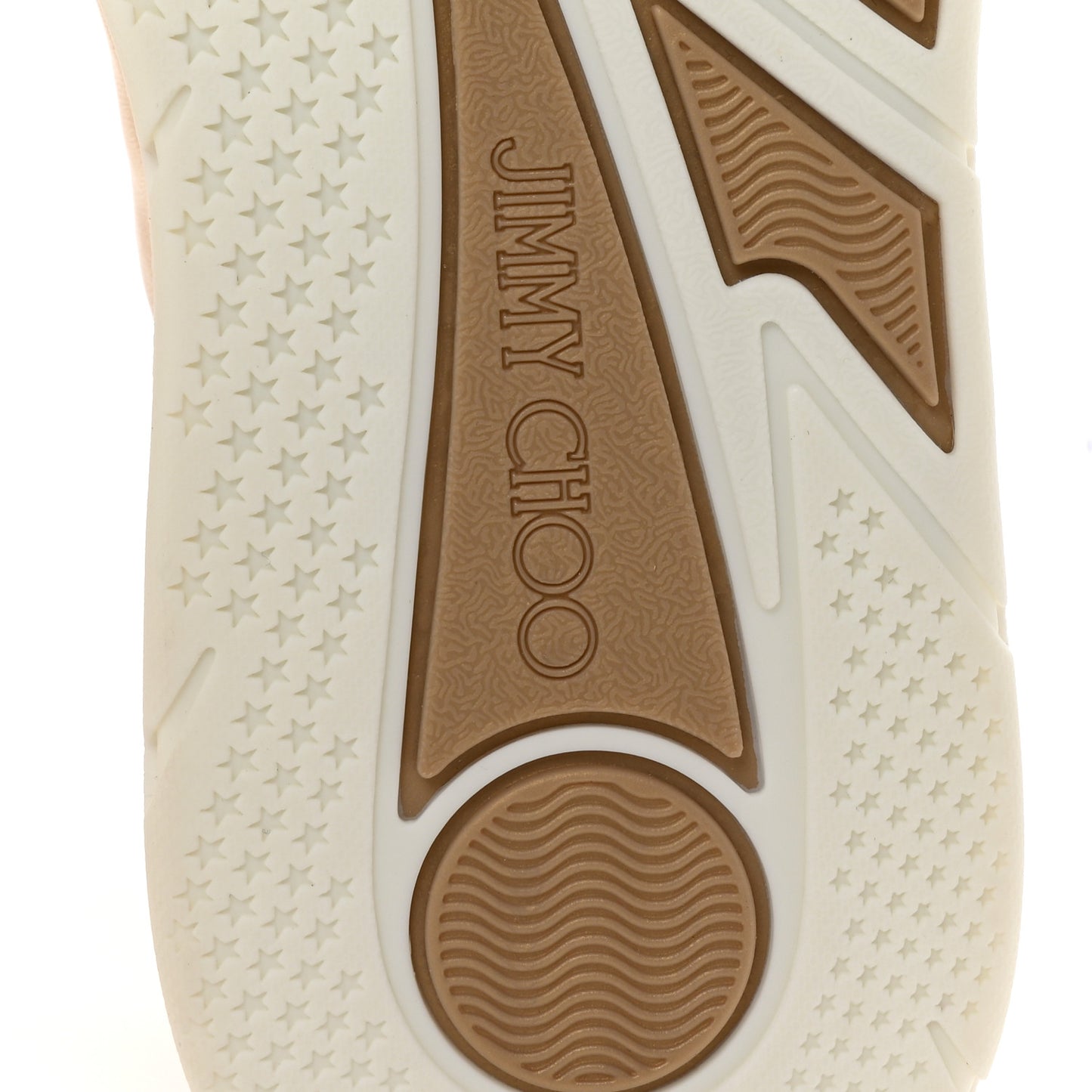 Metallic Calfskin Hawaii/F Ier Sneakers 37.5 Gold