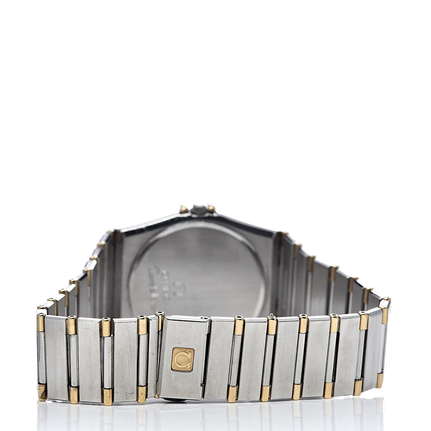 Stainless Steel 18K Yellow Gold 33mm Constellation Quartz Watch Champagne 796.1180