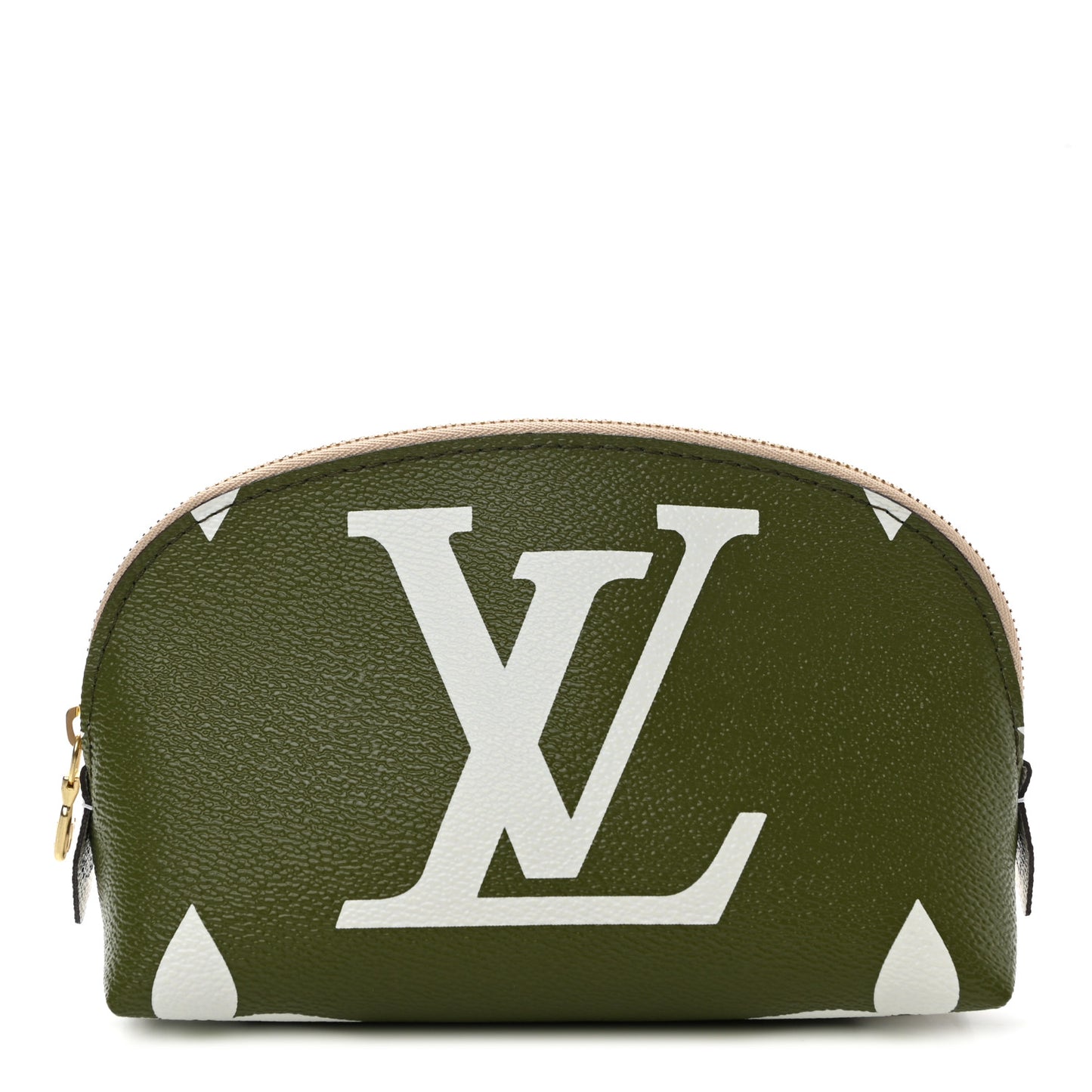 Monogram Giant Cosmetic Pouch Kaki