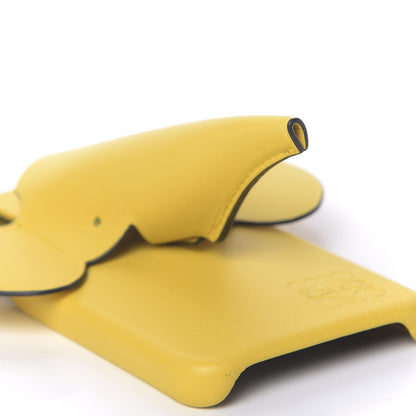 Loewe Calfskin Elephant Iphone X/XS Case Yellow 5 of 11