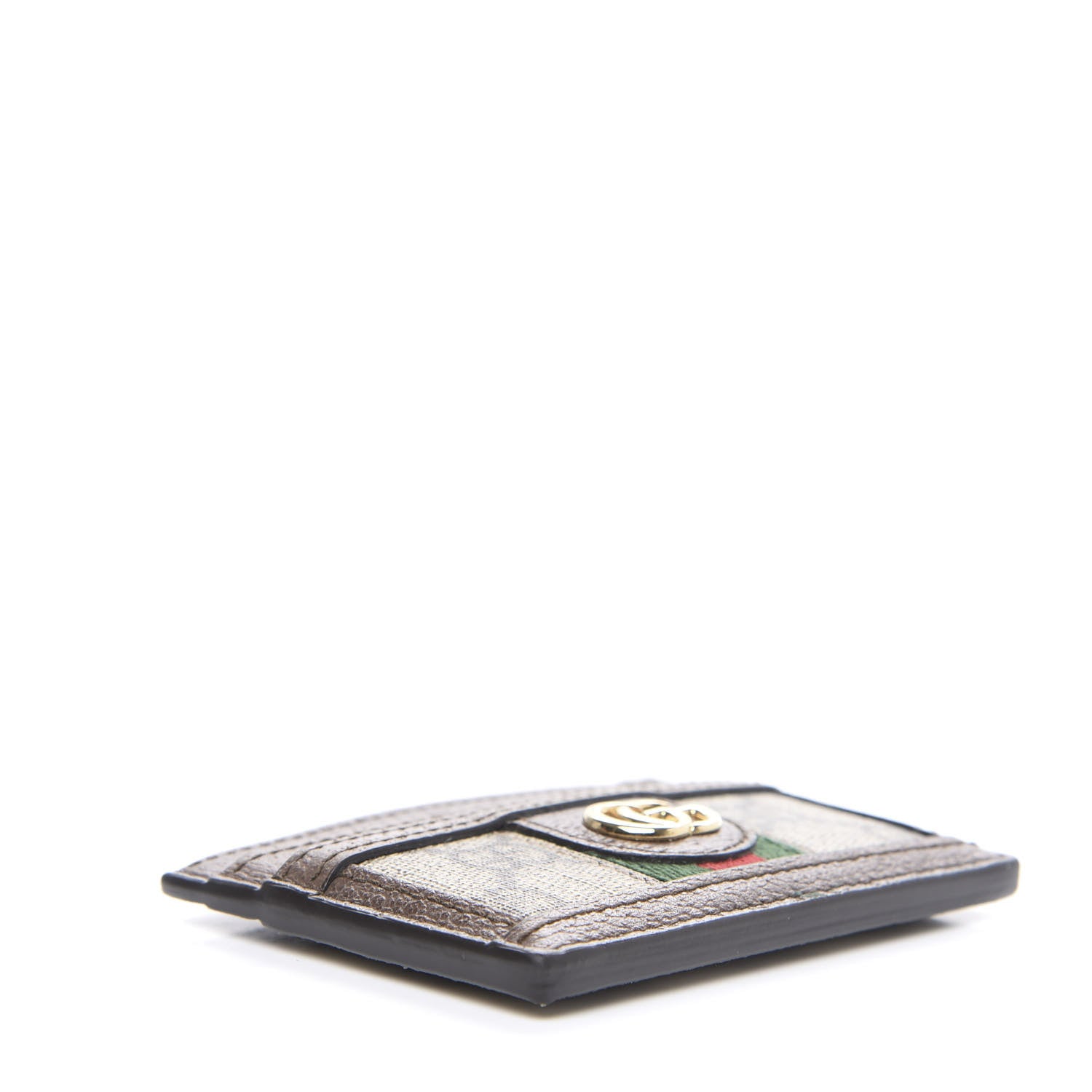 Gucci GG Supreme Monogram Ophidia Card Holder Brown 3 of 6