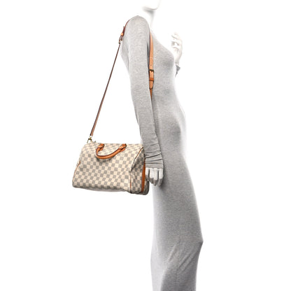 Louis Vuitton Damier Azur Speedy Bandouliere 30 3 of 20