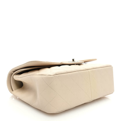 Chanel Caviar Quilted Jumbo Double Flap Ivory 4 of 10