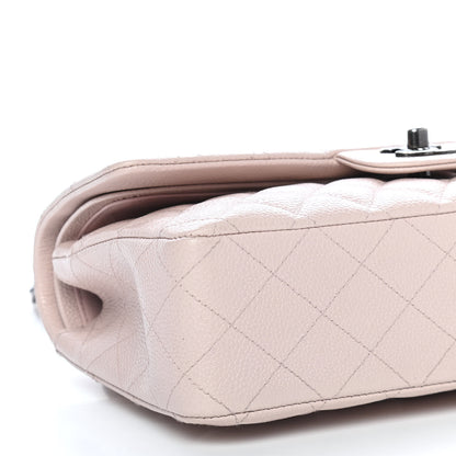 Chanel Caviar Quilted Medium Double Flap Light Pink 7 of 8