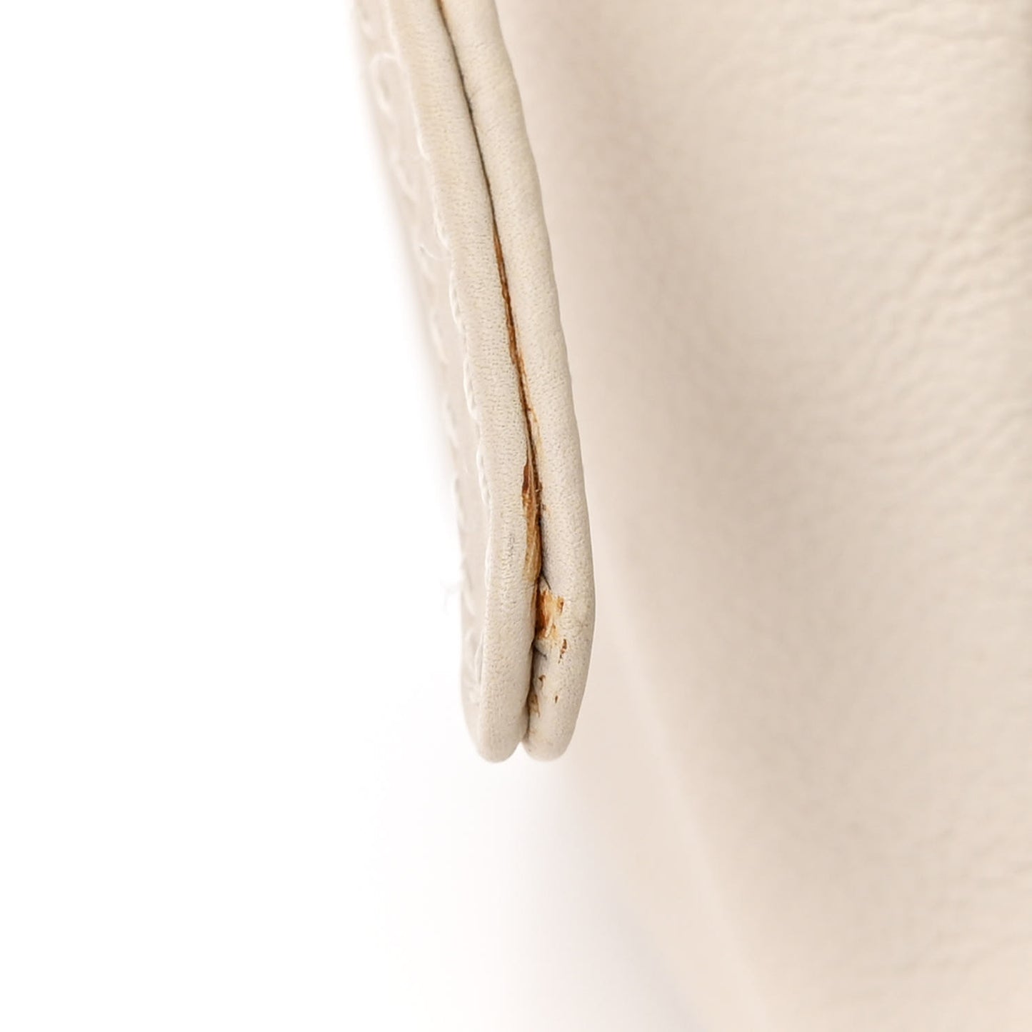 Calfskin Small Diamond Stitch Tote White