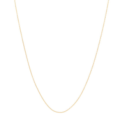 Tiffany 18K Yellow Gold Chain Necklace 16" 1 of 5
