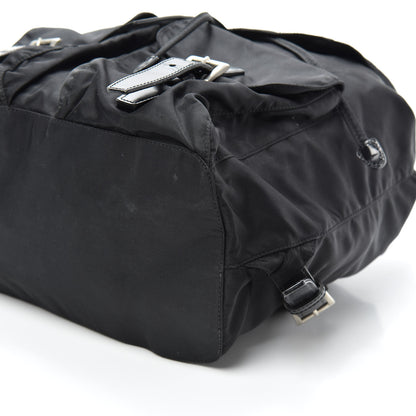 Prada Nylon Vela Medium Backpack Black 8 of 8