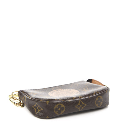 Louis Vuitton Monogram Complice Trunks and Bags Mini Pochette Accessories Beige 4 of 8