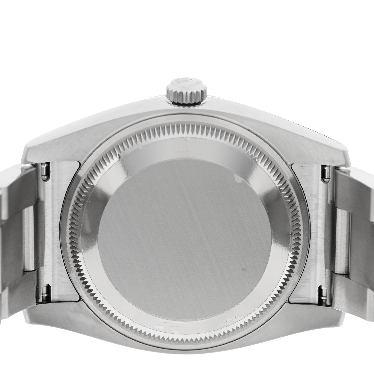 Rolex Stainless Steel 34mm Oyster Perpetual Watch Red Grape 114200 4 of 5