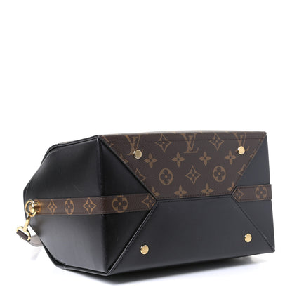 Louis Vuitton Calfskin Monogram Speedy Doctor 25 Black 3 of 7