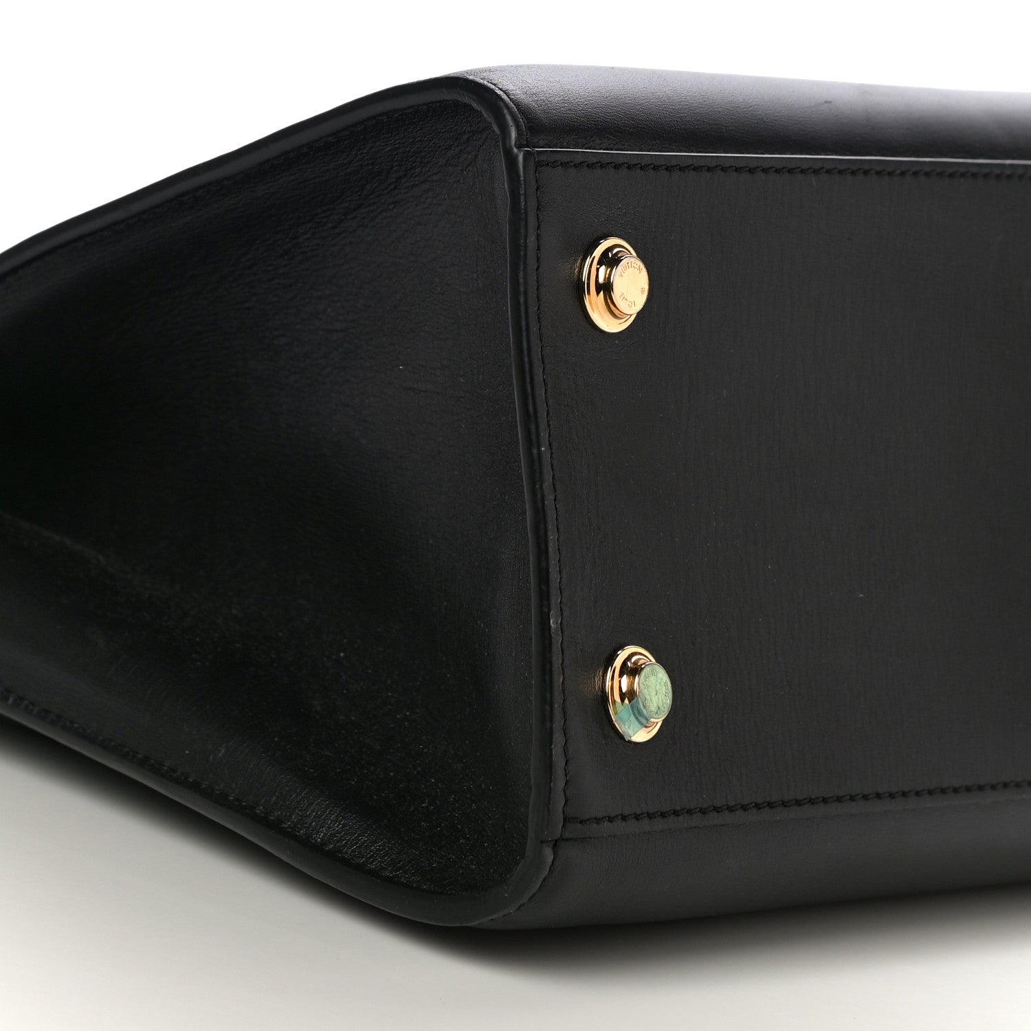 Louis Vuitton Calfskin City Steamer MM Black 8 of 24