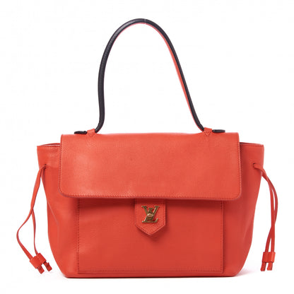 Louis Vuitton Calfskin Lockme PM Rouge 1 of 8