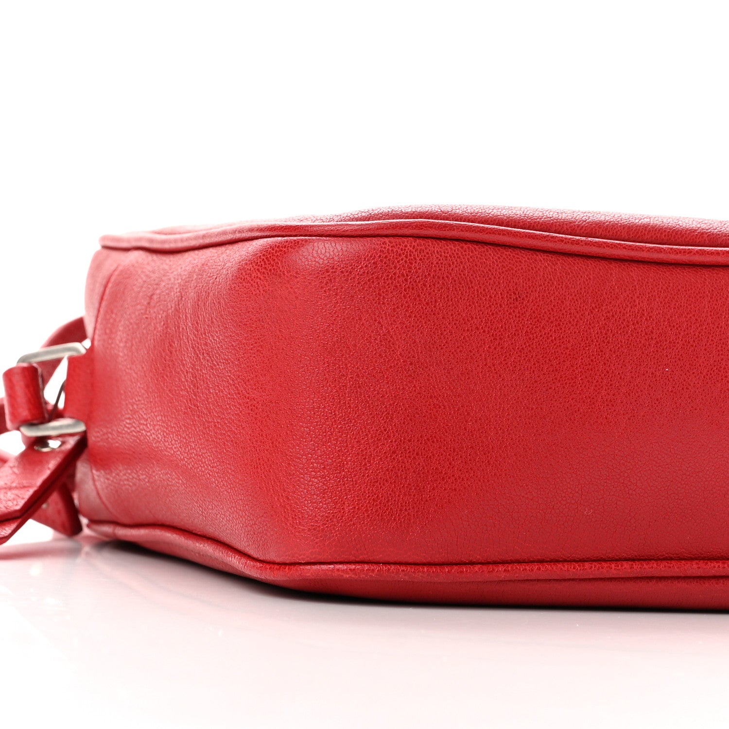 Saint Laurent Calfskin Monogram Small Lou Camera Bag Red 9 of 11
