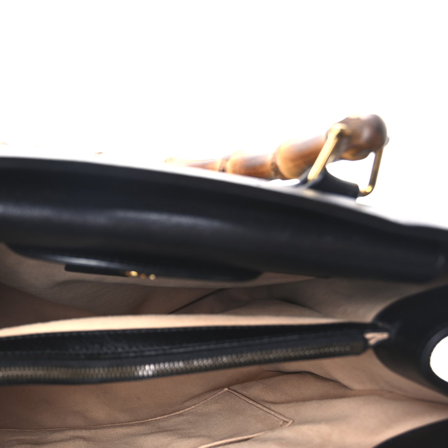 Calfskin Medium Diana Tote Bag Black Yellow Fluo