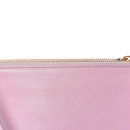Celine Lambskin Small Trio Crossbody Bag Antique Rose 15 of 19