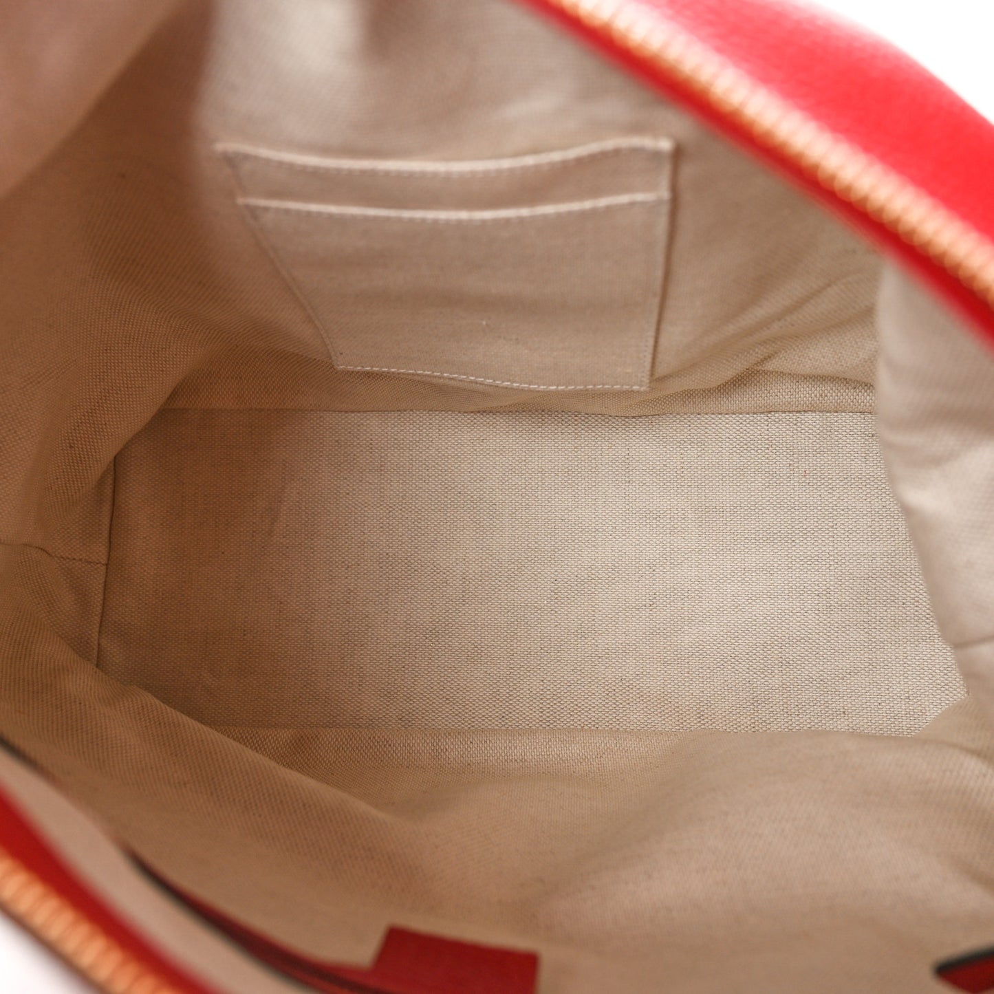 Pebbled Calfskin Large Soho Hobo Tabasco Red