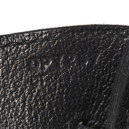 Hermes Togo Birkin 30 Black 7 of 10