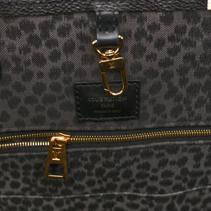 Louis Vuitton Monogram Giant Wild At Heart Onthego GM Black 6 of 9