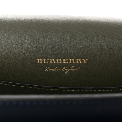 Burberry Calfskin Large Square Satchel Mid Indigo 6 of 13